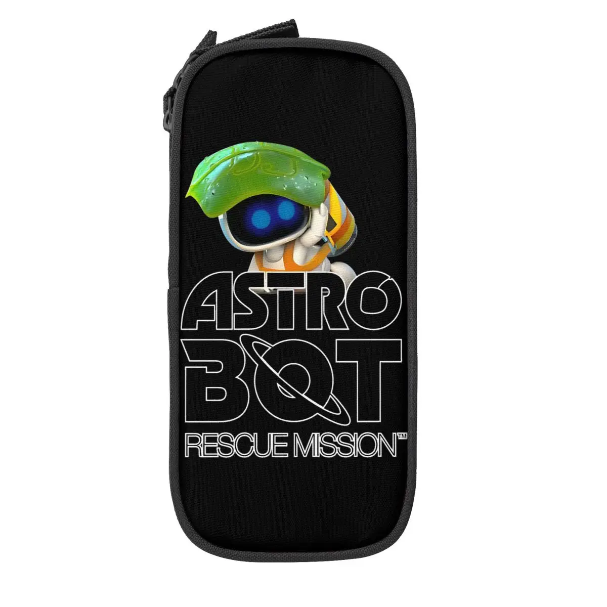 ASTRO BOT Rescue Mission LOGO With Bot Pencil Case Astrobot Pen Box Bags Student Big Capacity Office Cosmetic Pencil Box