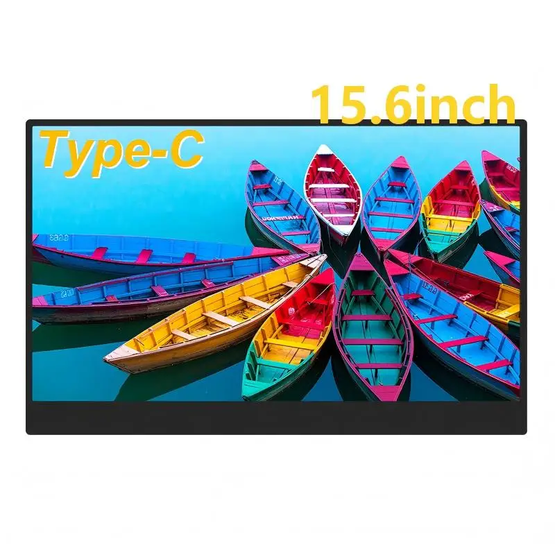 

LANLIPU 15,6-дюймовый портативный монитор 1920*1080 игровой ноутбук с мини-HDMI типа C для PS4/5/SteamDeck/офисный/ПК/MaccLoptop