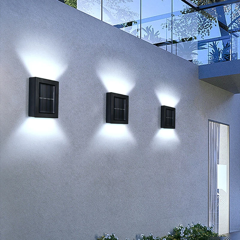 

Solar Wall Light Wall Lamp Outdoor Waterproof Balcony Wall Lights for Courtyard Street Landscape Garden Decor Lamp Solar Outdoor