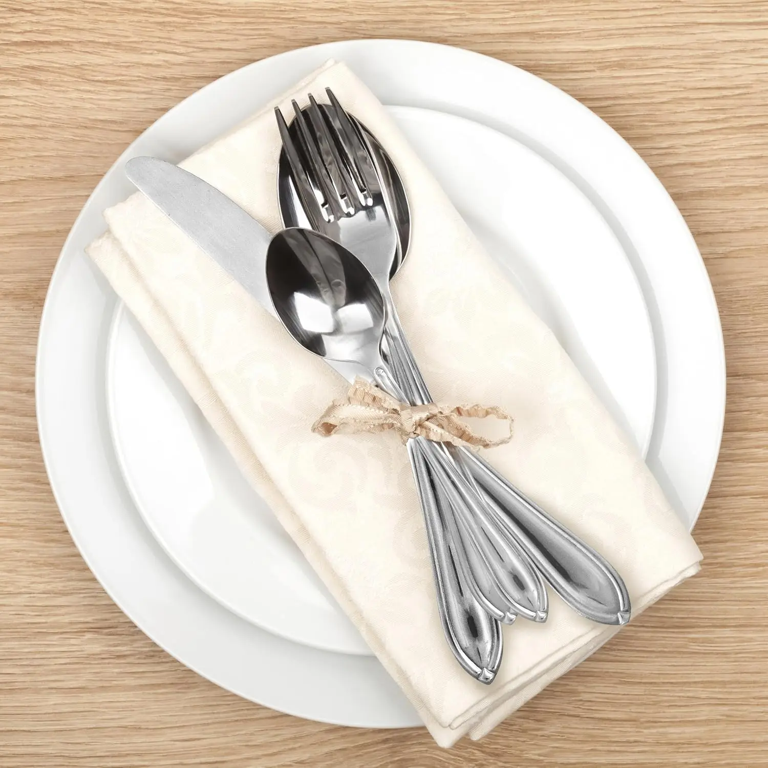 فورج جنجر 4 قطع ملاعق عشاء، 0.35 رطل، معدنية