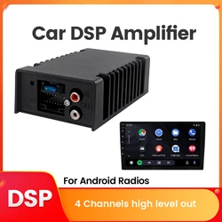 Radio Car DSP Amplifier Audio Digital Sound Processors 4*39W Plug and play for Android Speaker Subwoofer Power Car Radio Stereo