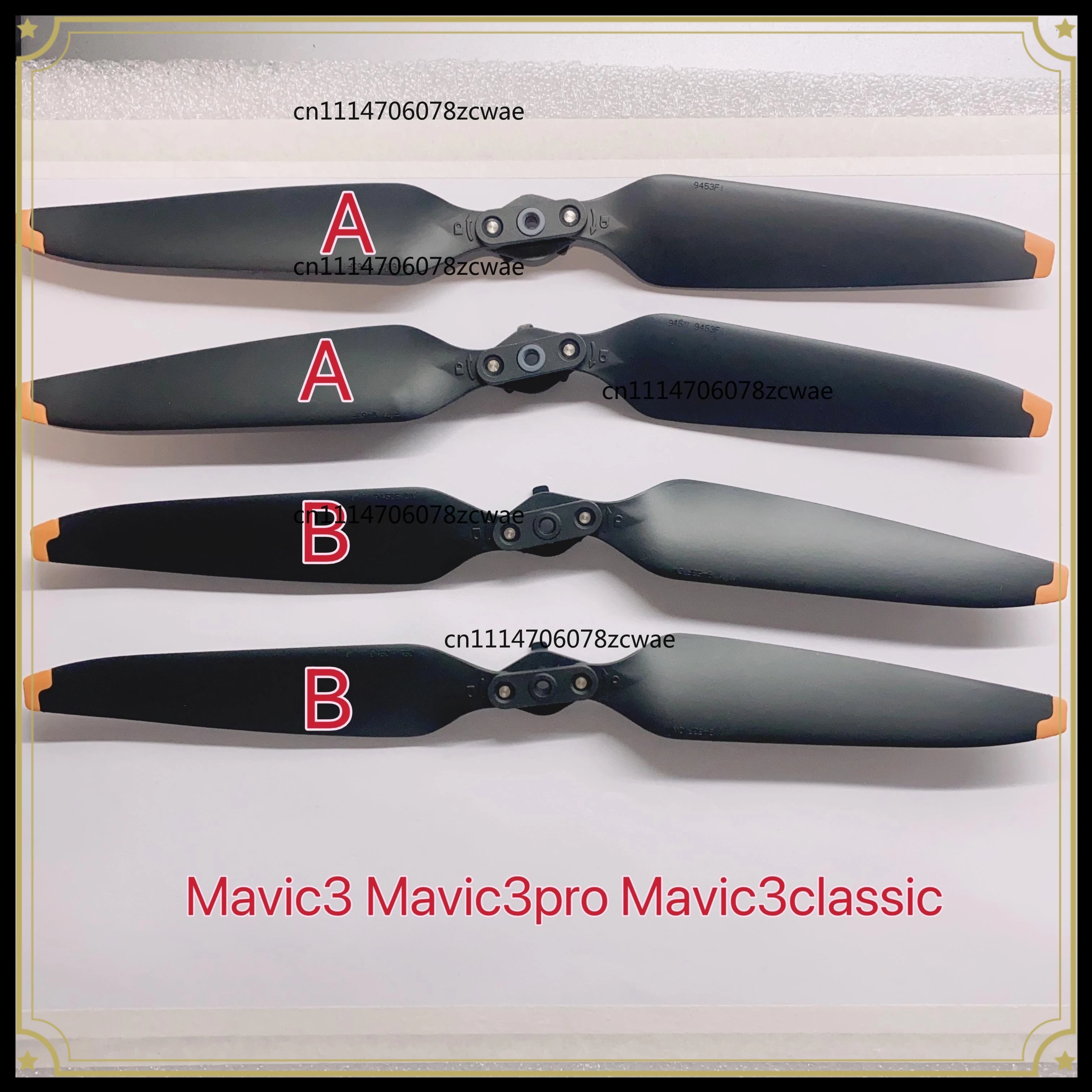 New Propeller for DJI Mavic3 Mavic 3 Mavic3pro Mavic 3Classic Longer Quieter Flight Propellers Quick-Release Blade