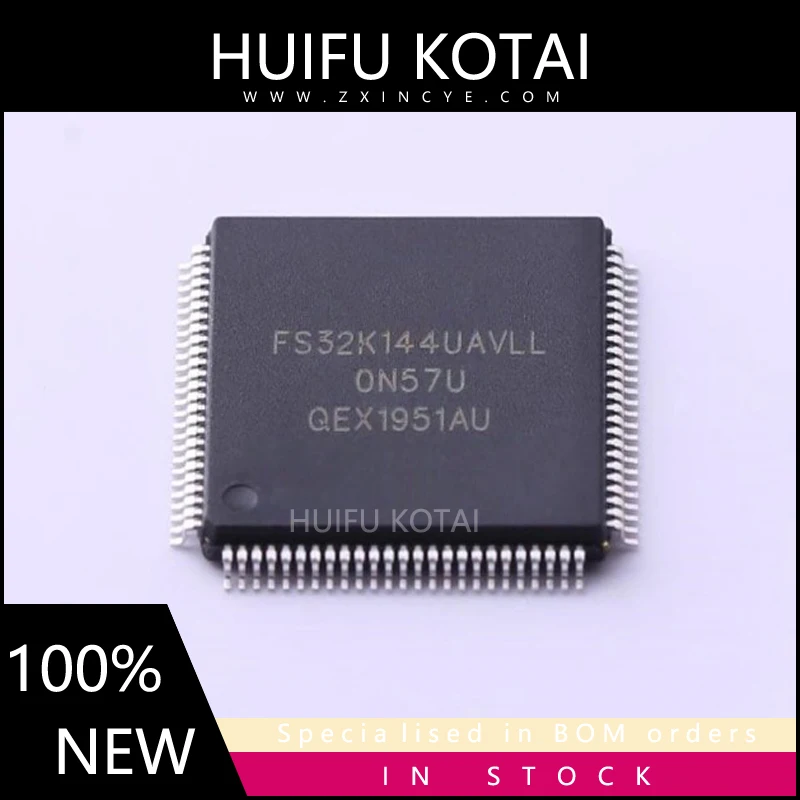 1 buah inventaris tempat baru FS32K144UAVLL QFP100