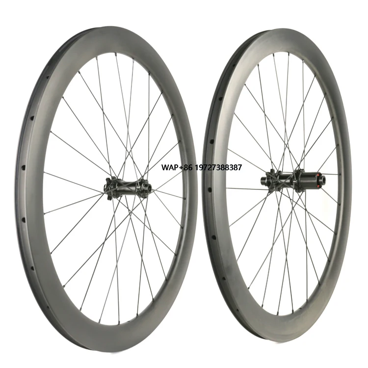 

Carbon Wheelset 700c Road Bike 50mm Depth 25mm Width Clincher Disc Brake Bicycle Carbon Wheels
