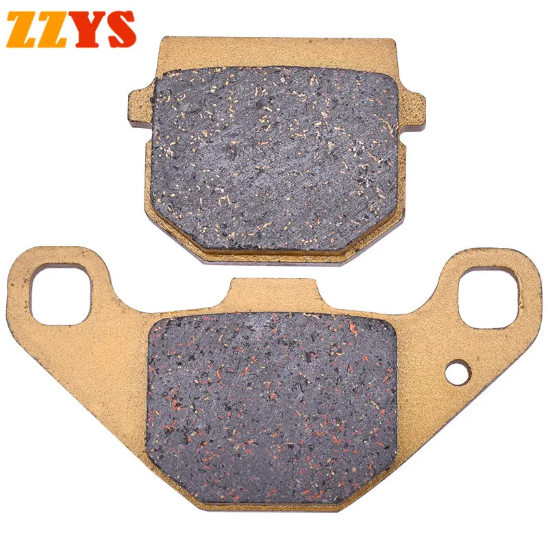 Front Brake Pads Disc Tablets For PEUGEOT Heng Tong calipers Various Scooter models Check pad shape / Looxo 50 Drum rear 50cc