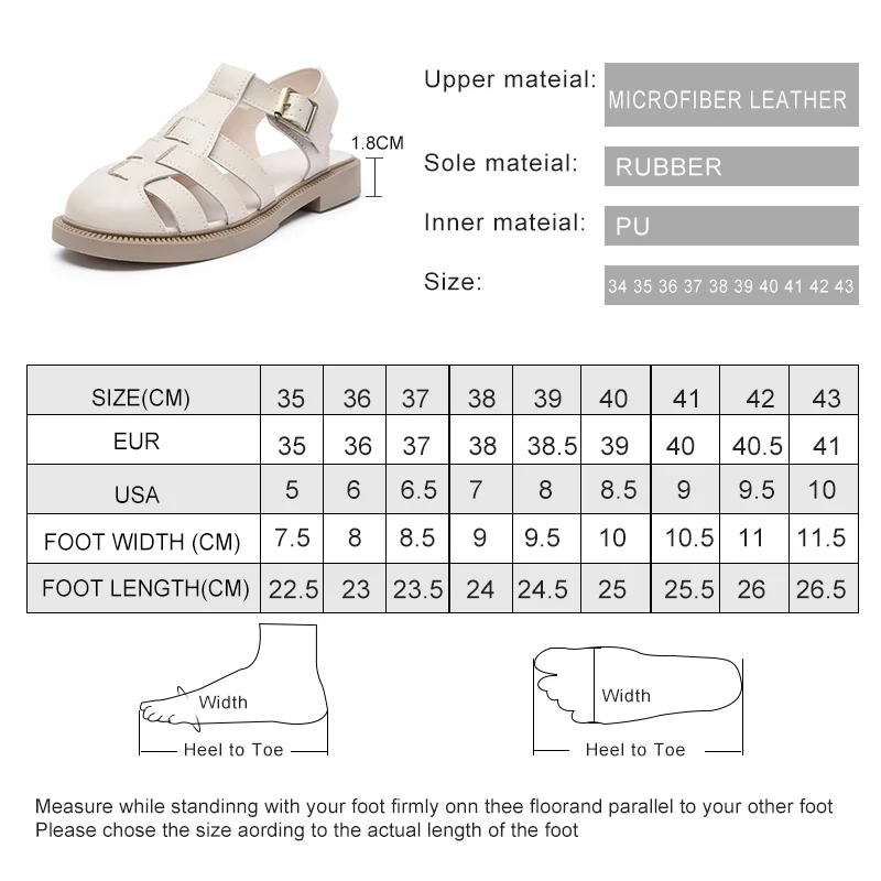 Women Sandals 2024 Summer New Hollow British Style Retro Women Sandals Woven Closed Thick Bottom Roman Sandals Women