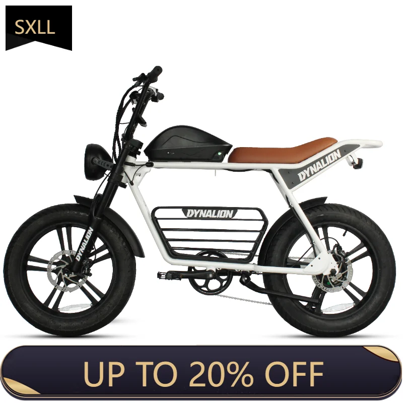 

SXLL 48V 1000W Power China Cheap Full Suspension Vintage Vintage Electric Bike Ebike Tushan Fat Tire Bicycle Electric Bike