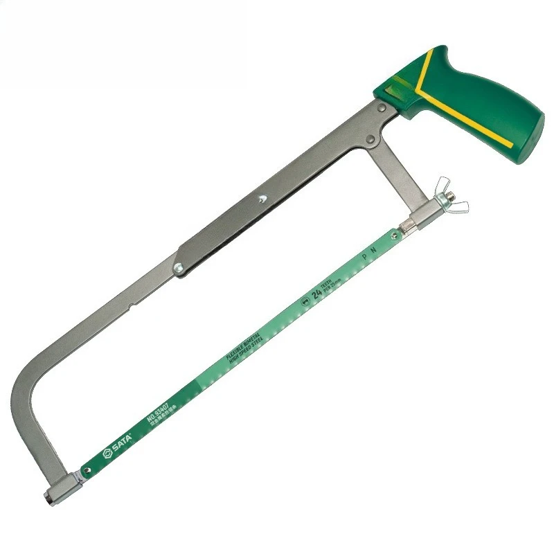 

Adjustable hacksaw, alloy hacksaw frame