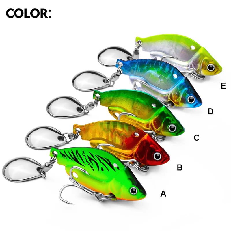 Tail Spinner for Fishing Evenly  VIB Fishing Spoons Blade Tungsten Steel  Brass Body   Rooster Tail Fishing Lures Pesca  2023