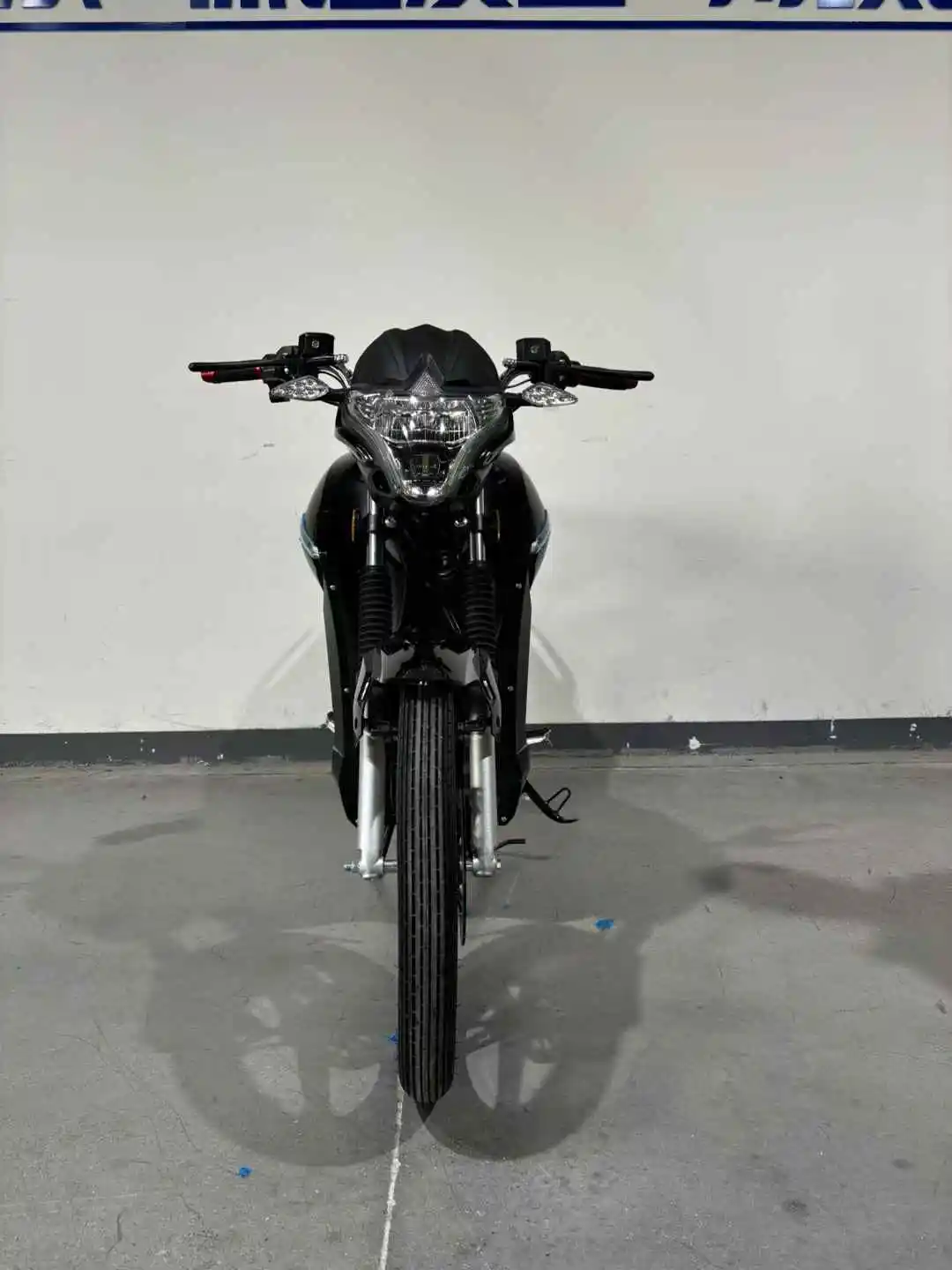 Calico Brand Electric Motorcycle with A Speed of 180km/h, Using Inverted Shock Absorption Central Motor and Wheel Hub Motor