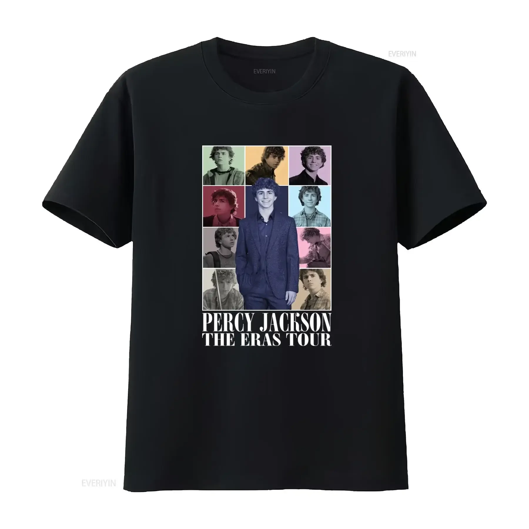 Percy Jackson The Eras Tour T Shirt Walker Scobell 2023 Camp Half Blood Greek Mythology Tv Series  vintage Washed Unisex