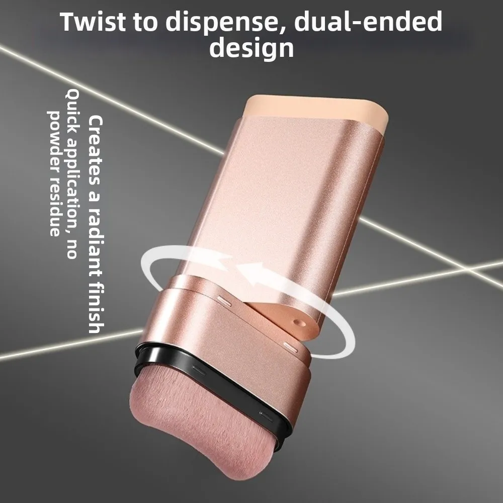 Waterproof Double Head Foundation Stick Long-Lasting Light and Moist Watery Foundation Stick Natural Hydrating