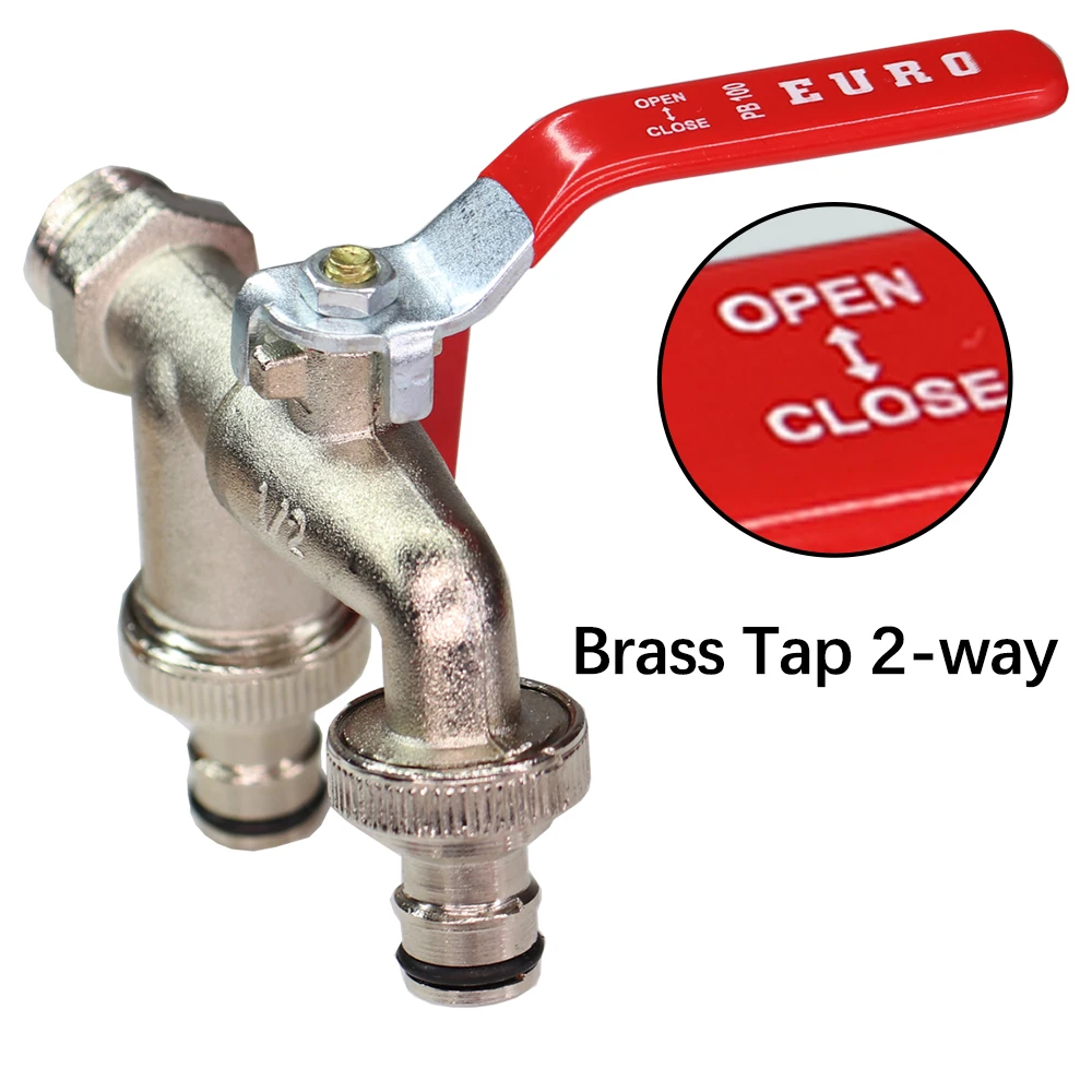 1PC Red handle 1/2 \