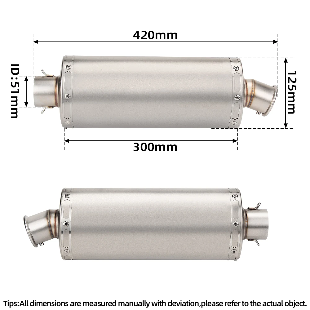 CFMOTO 450MT Motorcycle Exhaust System - usage example