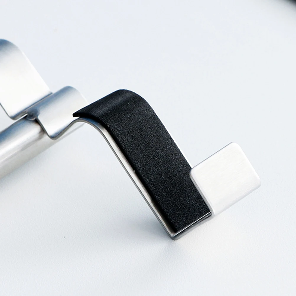 

Stainless Steel Towel Bar over Door Hanger for Kitchen Bathroom 19cm Thickness Cabinet Storage Rack Space Saving