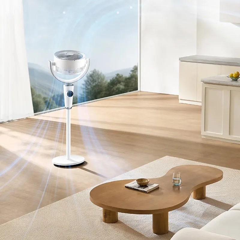 Household Air Circulator Fan High-Power, Oscillating Electric Fan for Bedrooms Silent Energy-Efficient Floor Fan