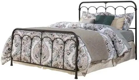 Jocelyn Bed Set - King - Bed Frame Not Included , Black Speckle