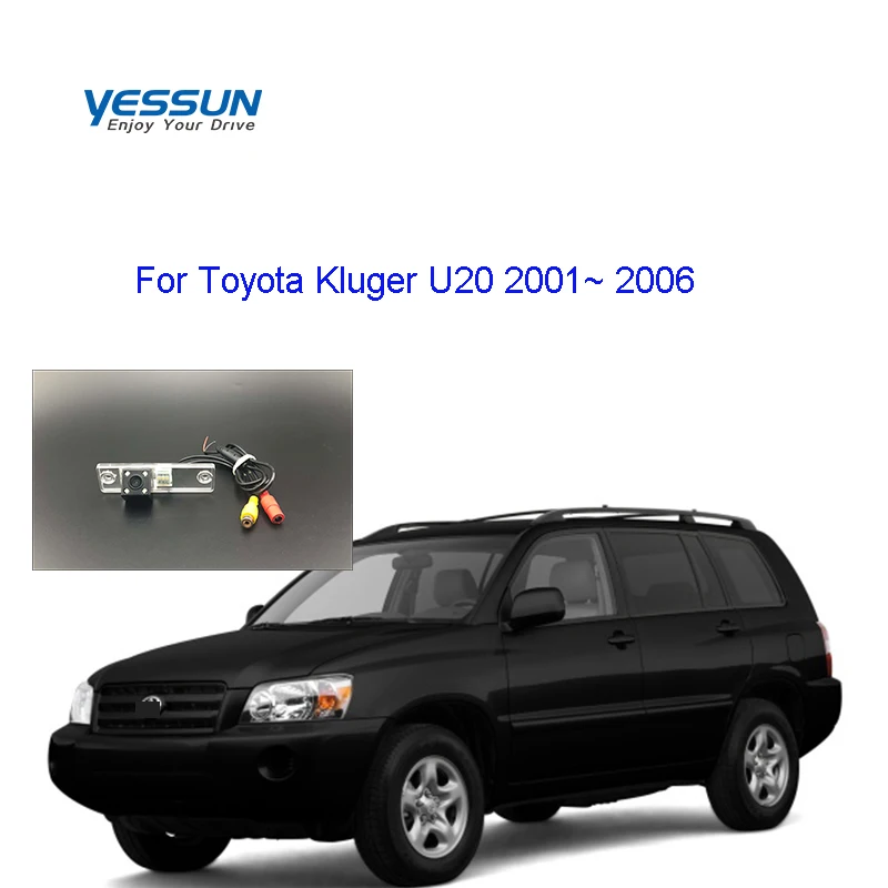 FHD Car Rear View Reverse Camera For Toyota Kluger U20 2001~ 2006 Toyota Innova 2013~2015 CCD vehical Backup Reversing Camera