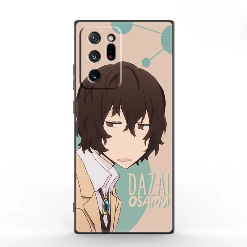 Anime Bungou Stray Dogs Dazai Osamu Case For Samsung M53 M52 M51 M33 M32 M11 M12 M13 M21 M22 M23 M31S M30S Note 10 Plus 20 Ultra