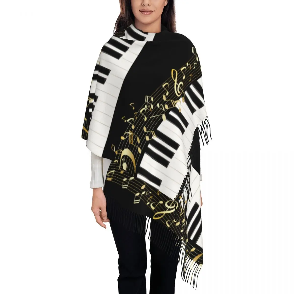 Piano Keyboard  Musical Notes Shawls and Wraps for Evening Dresses Womens Shawls Wraps Dressy Shawls and Wraps for Evening Wear