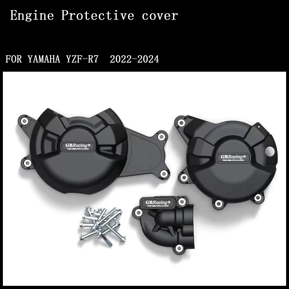 

R7 2022 -2024 Motorcycles Engine Cover For YAMAHA YZF-R7 R7 2022 -2024 secondary engine cover set Protection For GB Racing