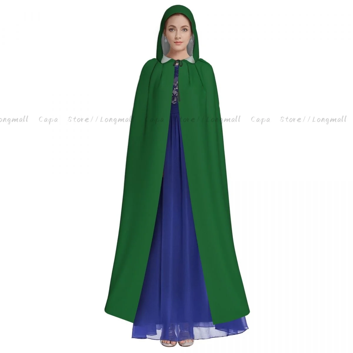 Flag Of The President Of Portugal Cloak Hooded Cosplay Costume Halloween Adult Long Party Cape