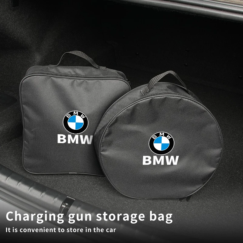 Car Trunk Storage Bag Car Tool Charging Gun Organizer For BMW E46 E90 E60F10 F30 E36 F20 E90 E70 E91 E30 G30 G20
