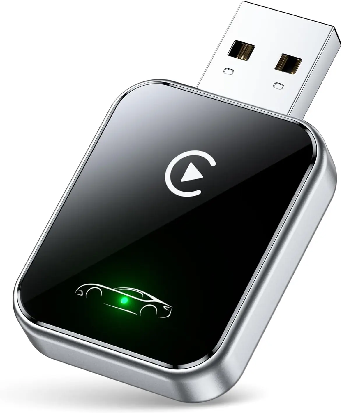 

Wireless CarPlay Adapter for iPhone, Mini USB/USB-C, Stable Wireless Connection, No Delay