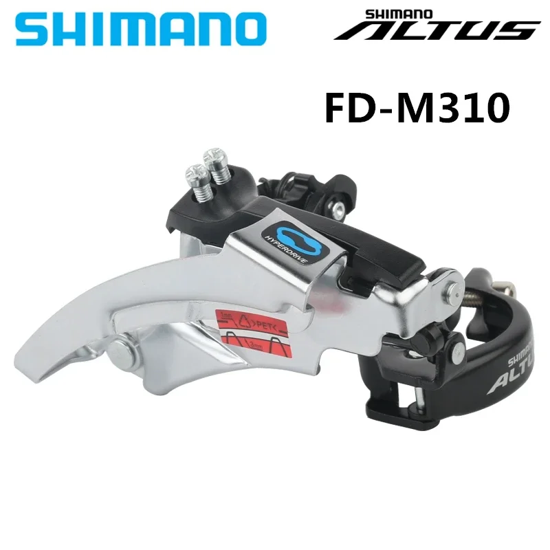 

SHIMANO ALTUS FD-M310 Mountain Bike Front Derailleur 3/7/8-speed Top Swing Clamp Band Mount 34.9mm EIEIO Bicycle Parts