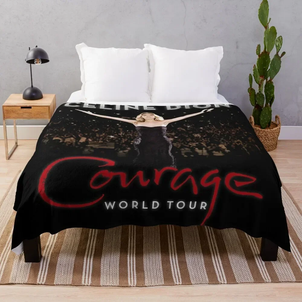 

CD COURAGE World Tour 2019 Throw Blanket