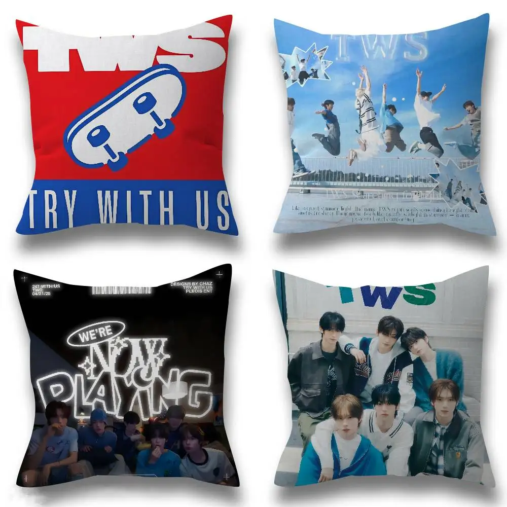 New Arrivals TWS Fashion   45*45cm Cushion Cover Pillow Cover Decor Pillowcase Home Pillowcase for Couch Pillow