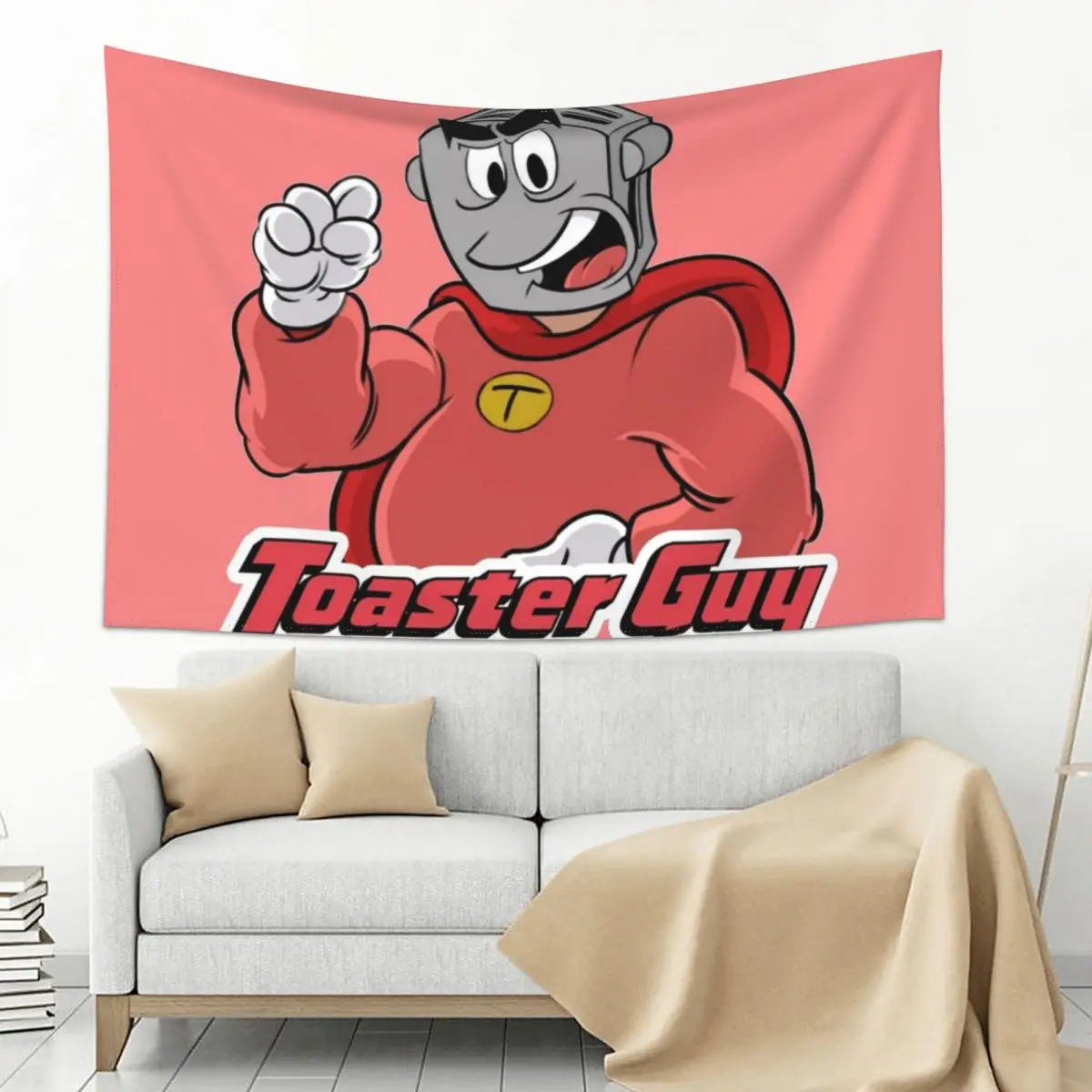 

The Inexplicable Toaster Guy! Tapestry