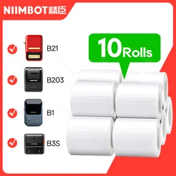 Niimbot-耐衝撃性,傷防止,防水紙用の粘着ラベル