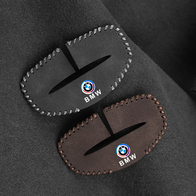 2pcs Car Seat Belt Cover Clip Safety Buckle Protective Cover For BMW 50th E90 F20 F30 F40 X7 X4 X5 X6 E70 E30 E34 E53 E61 E62 E9 view 5