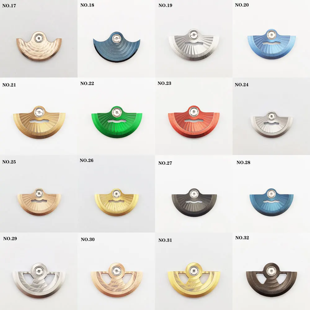 Ротор механизма часов, материал из нержавеющей стали 316l, подходит для NH34 NH35 NH36 NH38 NH70 NH72, аксессуары для часов с механизмом