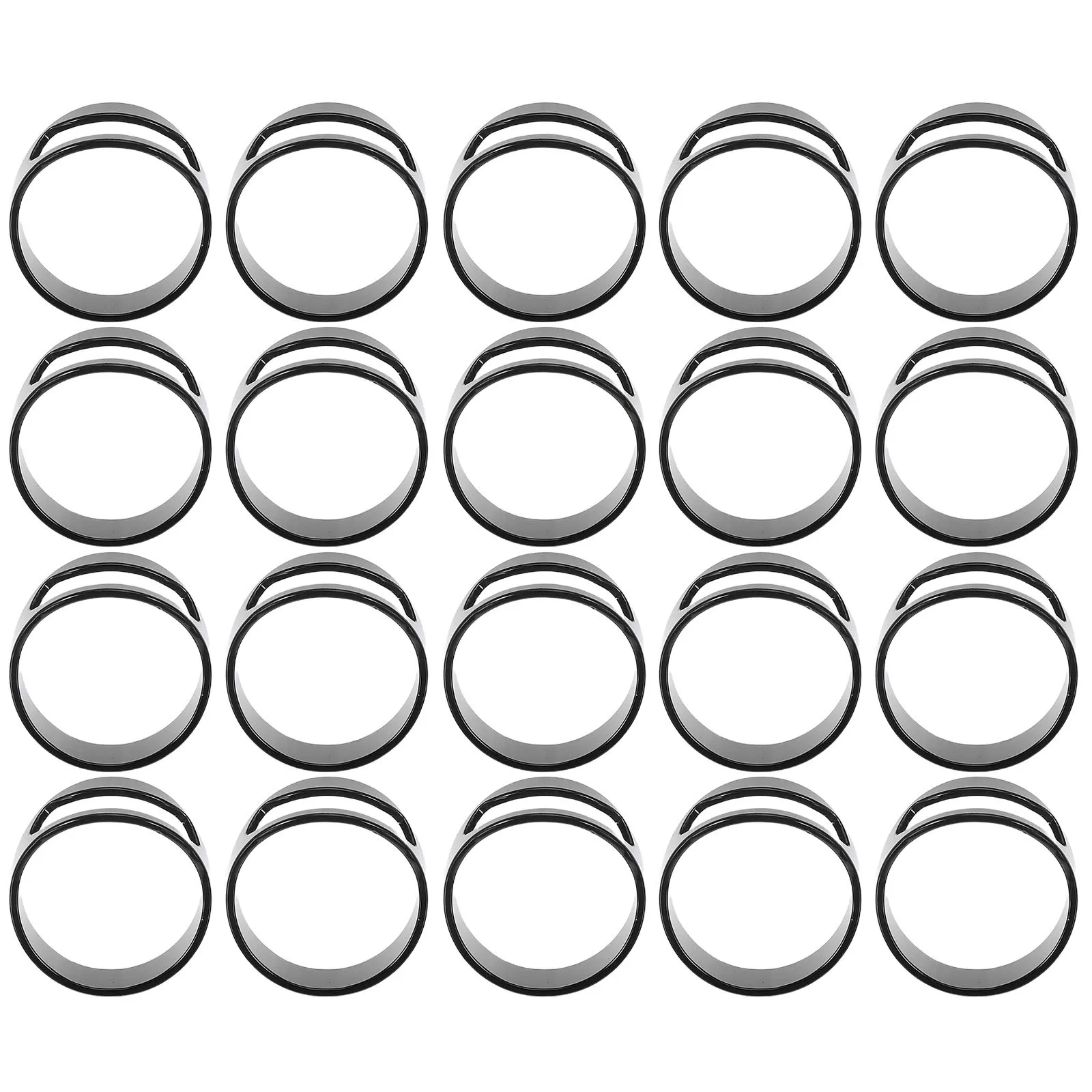 

20Pcs Bottle Ring Tool Stainless Steel Finger Opener for Beer Soda Caps Men Women Party Jewelry Home Bar Nightclub Accessory