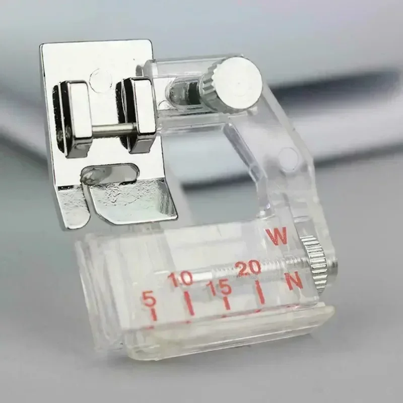 Adjustable Bias Tape Binding Foot Snap on Presser Foot 6290  for Brother and Most of Low Shank Sewing Machine Accessories