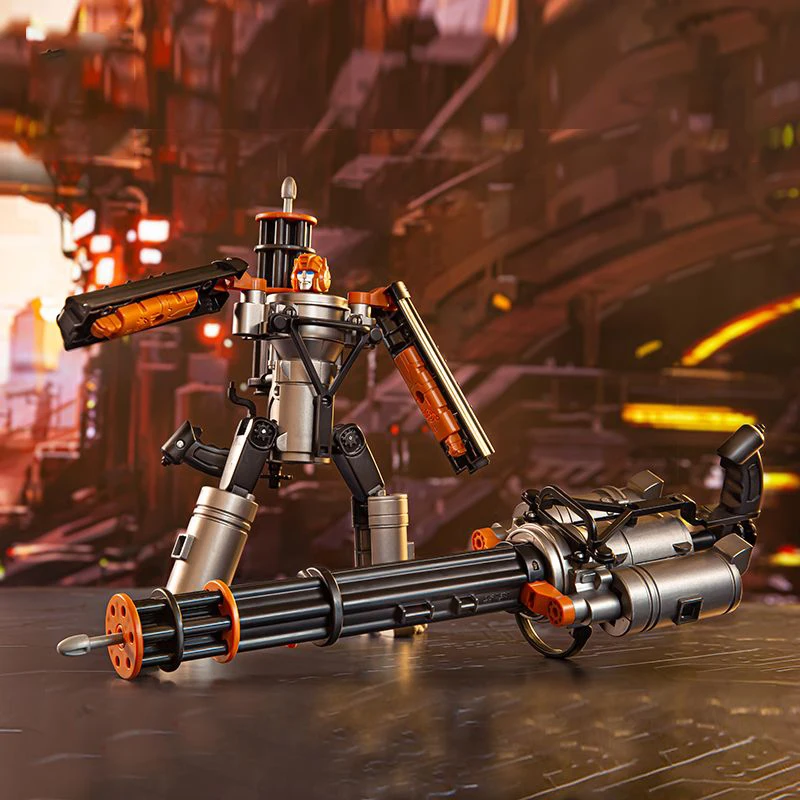 27.5 cm/10in 3-in-1 Transformerende Robot Speelgoed Game Action Figure Vuurwapens Wapen Transformatie robot Plastic Model Kinderspeelgoed