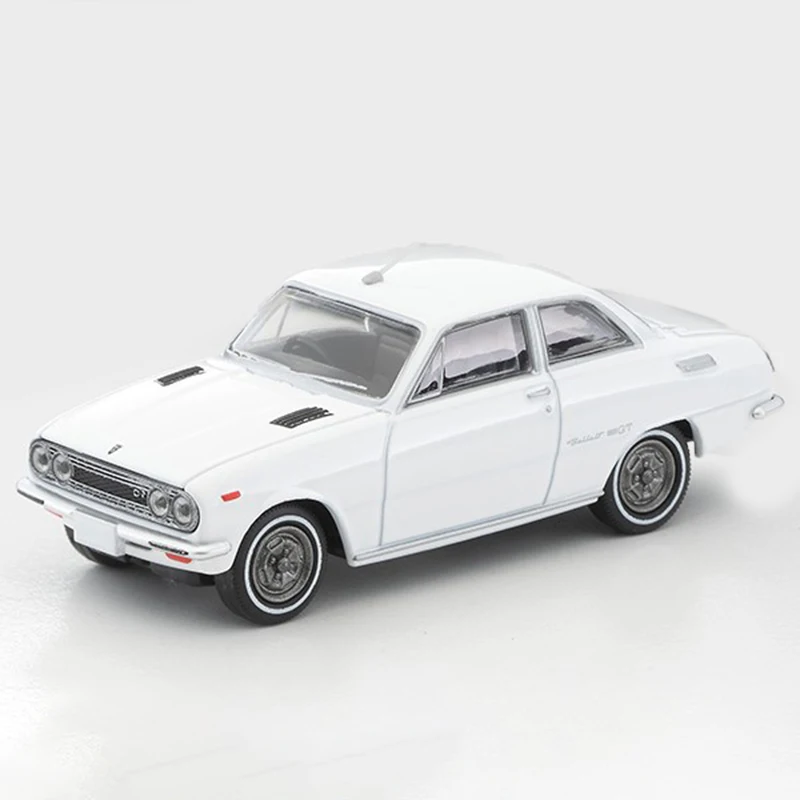 Tomytc Tomica TLV 1/64 LV-209a Isuzu Bellett 1800GT White alloy car model collection display gift