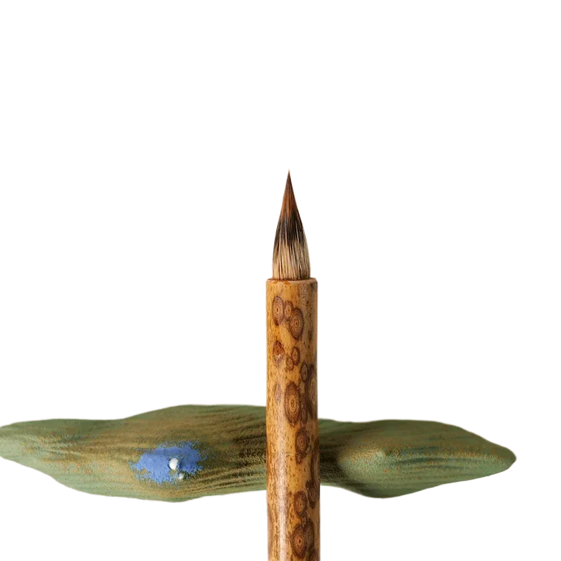 Woolen Rabbit Mixed Hair Brush Pen Special Ancient Chicken Pitch Pen Small Regular Script Ling Feijing Copying Scripture Brush