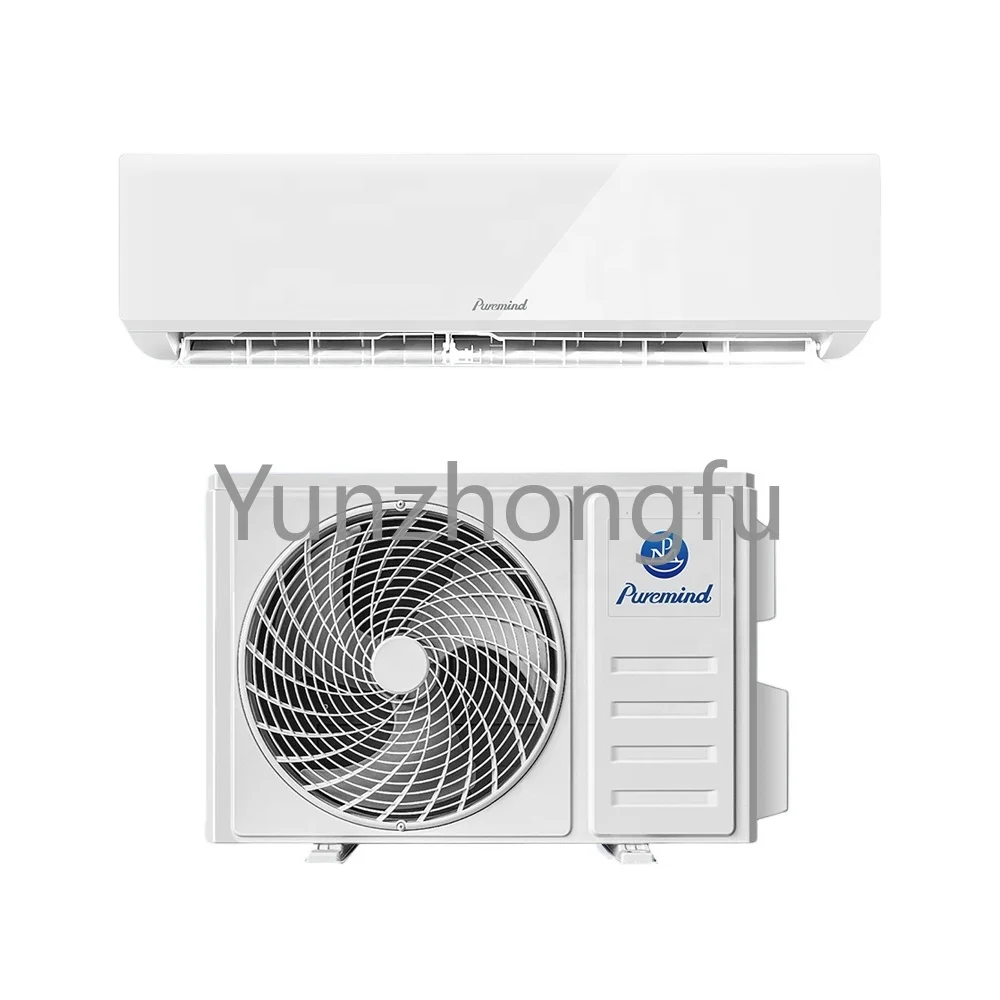 Puremind 220V 1.5HP 12000Btu 1Ton High Quality Smart Split Type Air Conditioner R32 R410a Inverter Air Conditioning Ductless