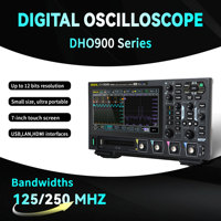 RIGOL DHO914/DHO914S/DHO924/DHO924S Digital Oscilloscopes Portable,125-250MHz,1.25G Sa/s, type-c Power Supply