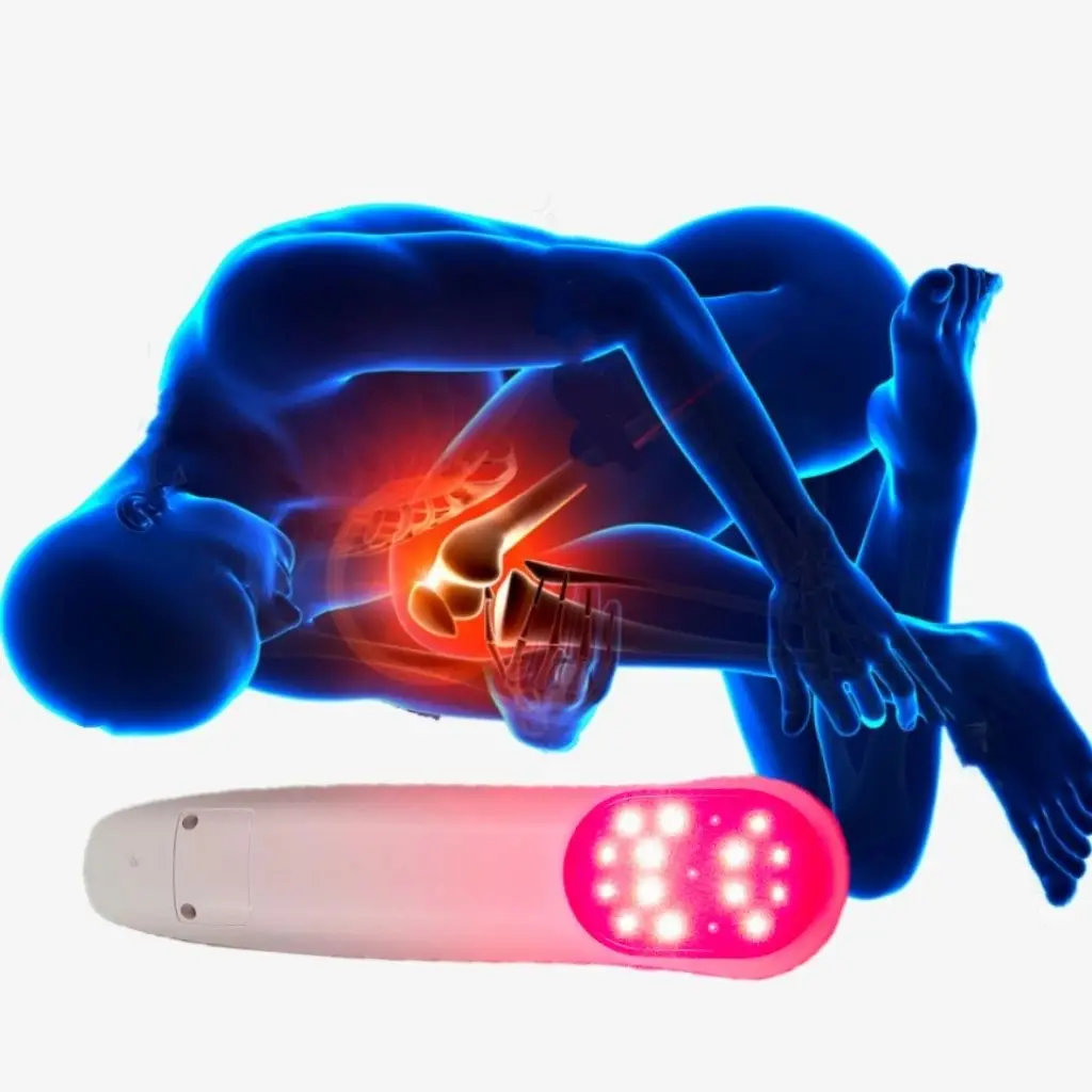 

Advanced Cold Laser Therapy Device Neck, Back, Knee Pain Relief - Arthritis & Wound Healing Device - Home Physiotherapy