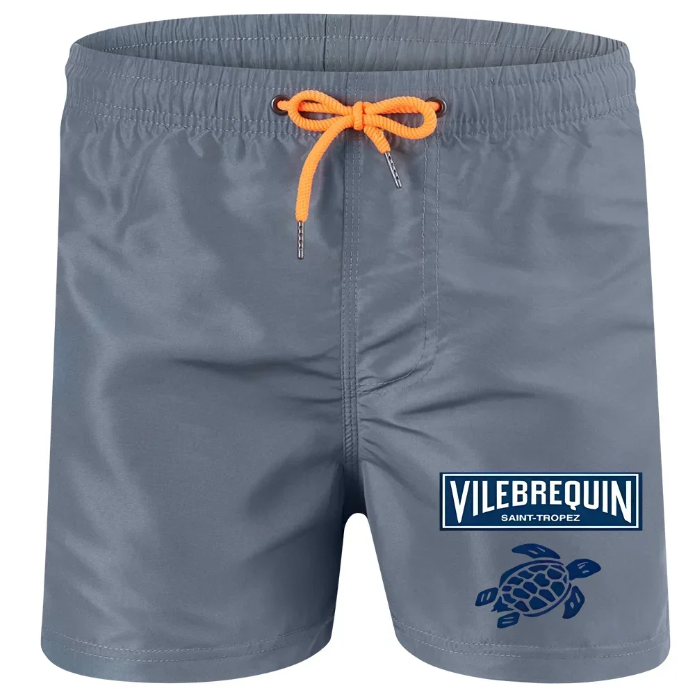 2025 جديد فاخر شورتات للبحر التجفيف السريع ملابس سباحة للرجال الصيف سراويل للسباحة الرياضة اللياقة البدنية الجري ثلاثة أرباع السراويل الرجال #6