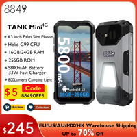 Spain Warehouse 8849 Tank Mini Unihertz Rugged smartphones 4.3\