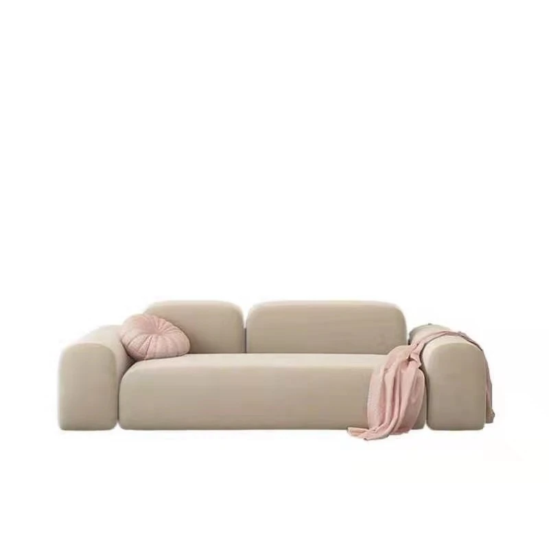 

Single and double triple combination living room, cobblestone, hotel, studio, model room, casual fabric sofa