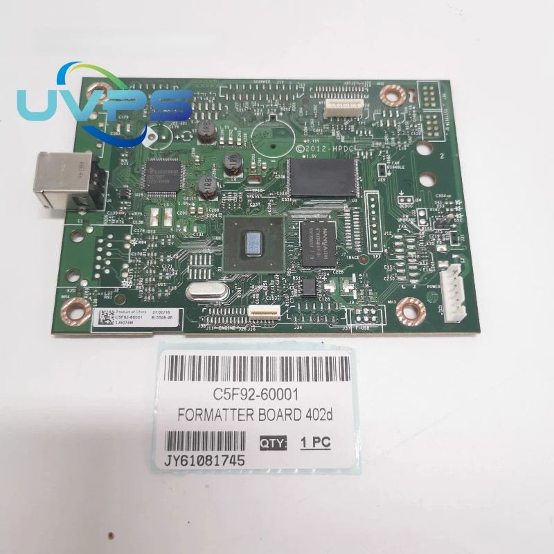 

C5F93-60001 Original new Formatter PCA for HP M402 M402 M402d M402n M402dn M402d C5F94-60001 C5F95-6002 C5F92-60001 Logic Board