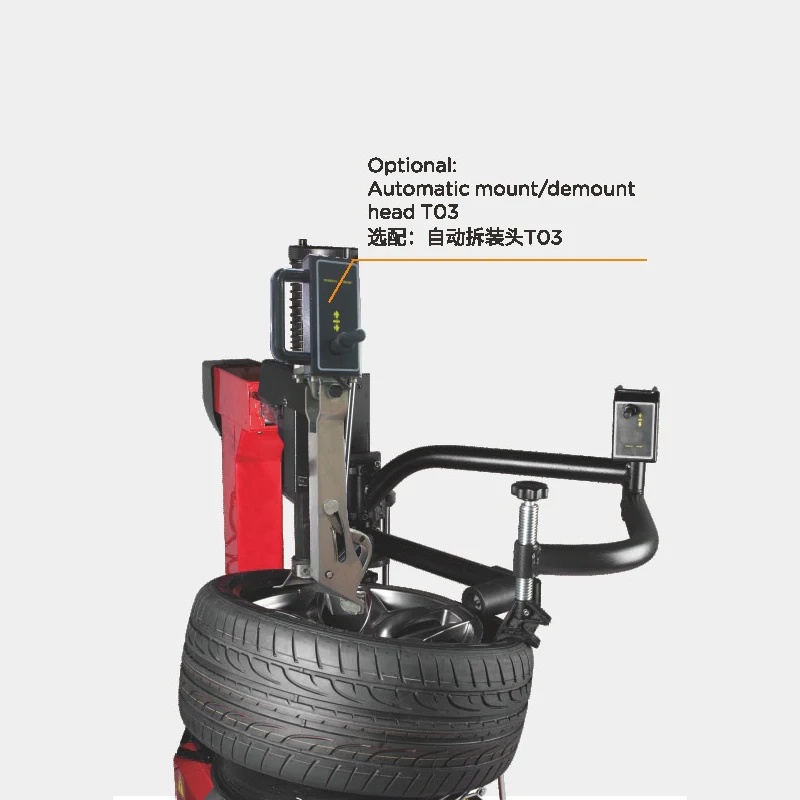 U-6656 مبدل إطارات البرج الخلفي المائل الأوتوماتيكي بالكامل