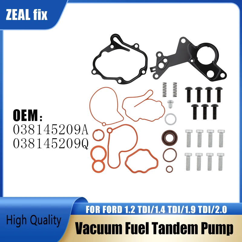

Hight Quality Vacuum Fuel Tandem Pump Repair Kit FOR FORD 1.2 TDI/1.4 TDI/1.9 TDI/2.0 TDI 038145209A 038145209Q