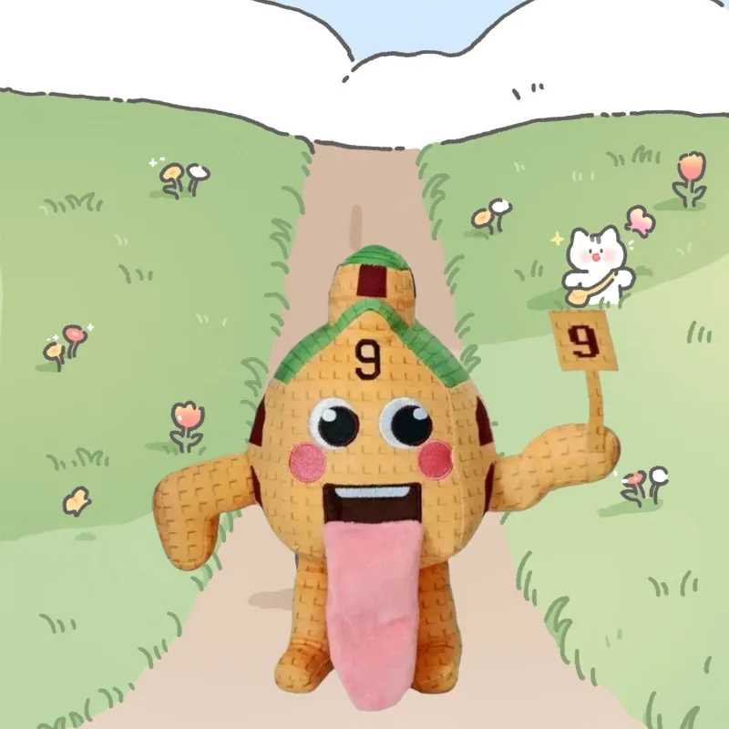 게임 스틸 어 브레인롯 샘미 잔델 봉제 인형 부드러운 동물 애니메이션 만화 모자 원숭이 팬들을 위한 생일 크리스마스 선물